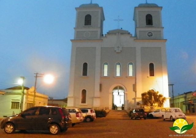 A principal igreja da cidade