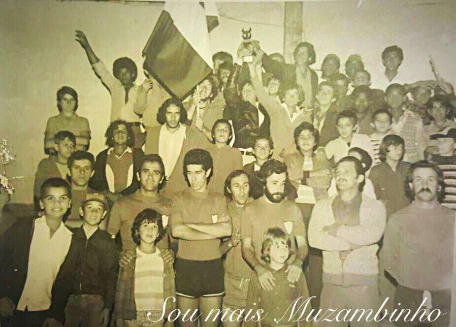 Turma de Muzambinho na década de 1970. Foto: arquivo pessoal