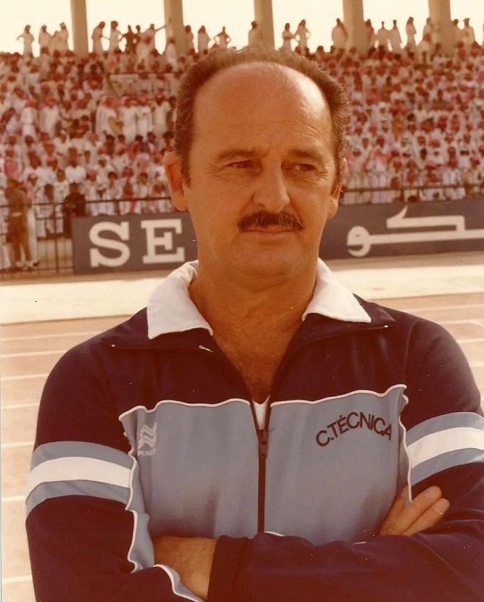 Entre 1979 e 1980 ele foi treinador do Al-Hilal, da Arábia Saudita. Foto: arquivo pessoal de Rubens Minelli