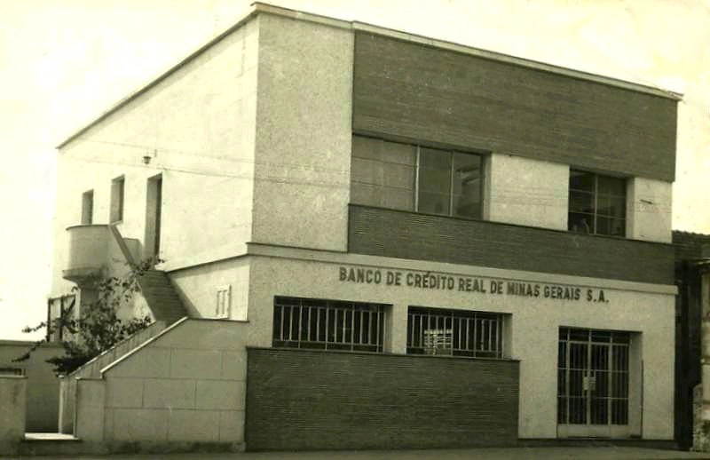 Agência do Banco de Crédito Real em Muzambinho. Foto: Facebook/Banco de Crédito Real