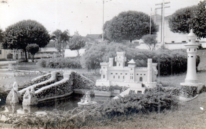 Lindo jardim de Muzambinho, nos anos 60